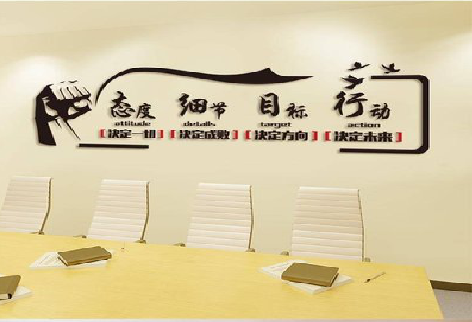 泗县企业文化墙主要展示什么？