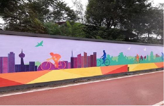 泗县墙体彩绘-围墙