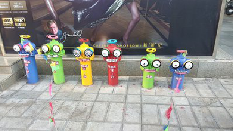 泗县商业区彩绘