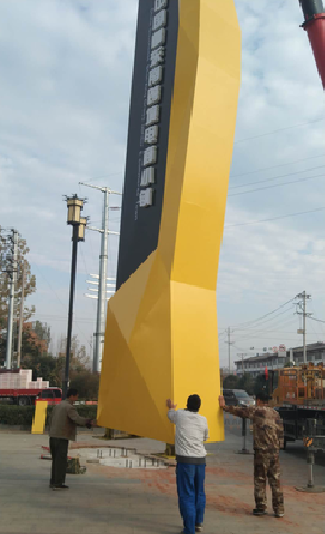 泗县标识标牌的安装方法。