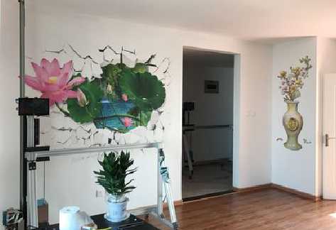 泗县墙体彩绘相比墙纸的优势。