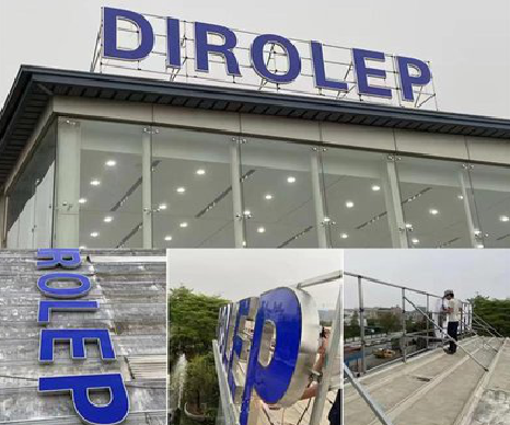 泗县楼顶发光字安装的注意事项。